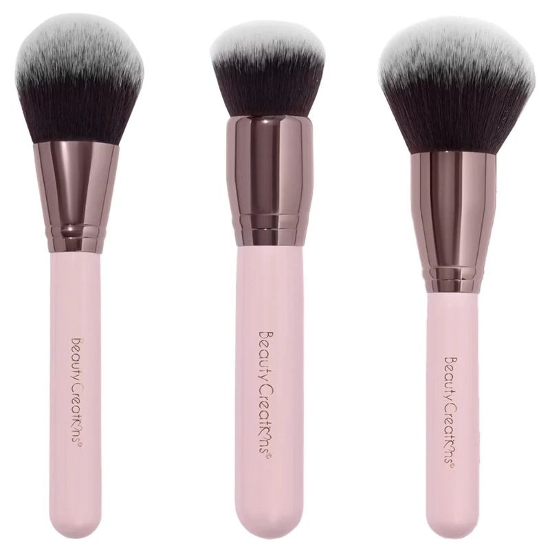 SET DE 24 BROCHAS CON ESTUCHE BEAUTY CREATIONS PETTY AND PERFECT ROSADA - 4
