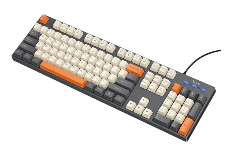 TECLADO ALAMBRICO USB CON RETROILUMINACION HOCO GM61 - 3