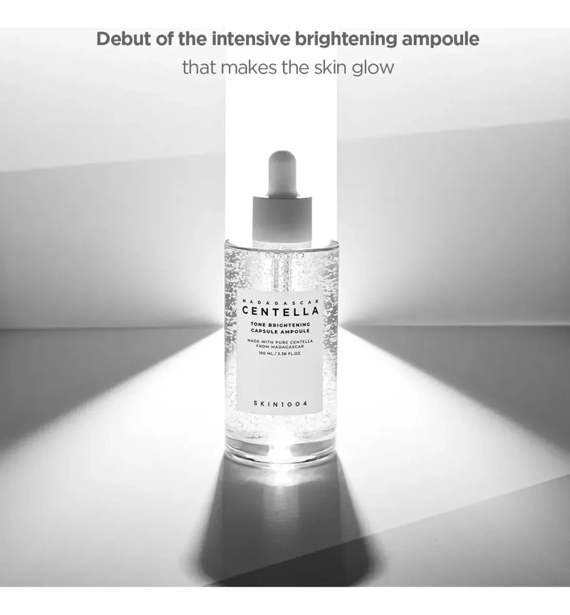 SKIN1004 CENTELLA TONE BRIGHTENING AMPOULE ANTIMANCHAS 30ML - 3