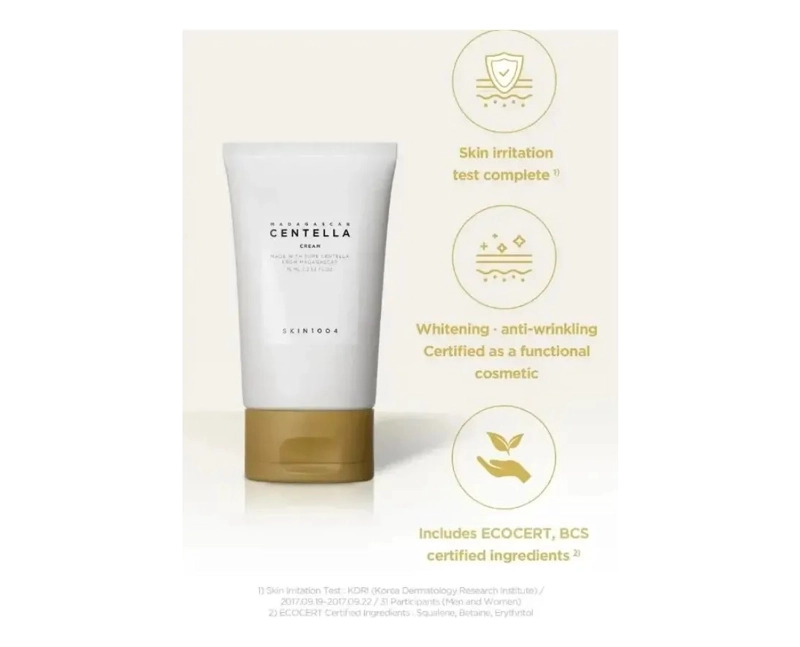 SKIN1004 MADAGASCAR CENTELLA CREAM 30ML PIELES GRASAS Y MIXTO - 2