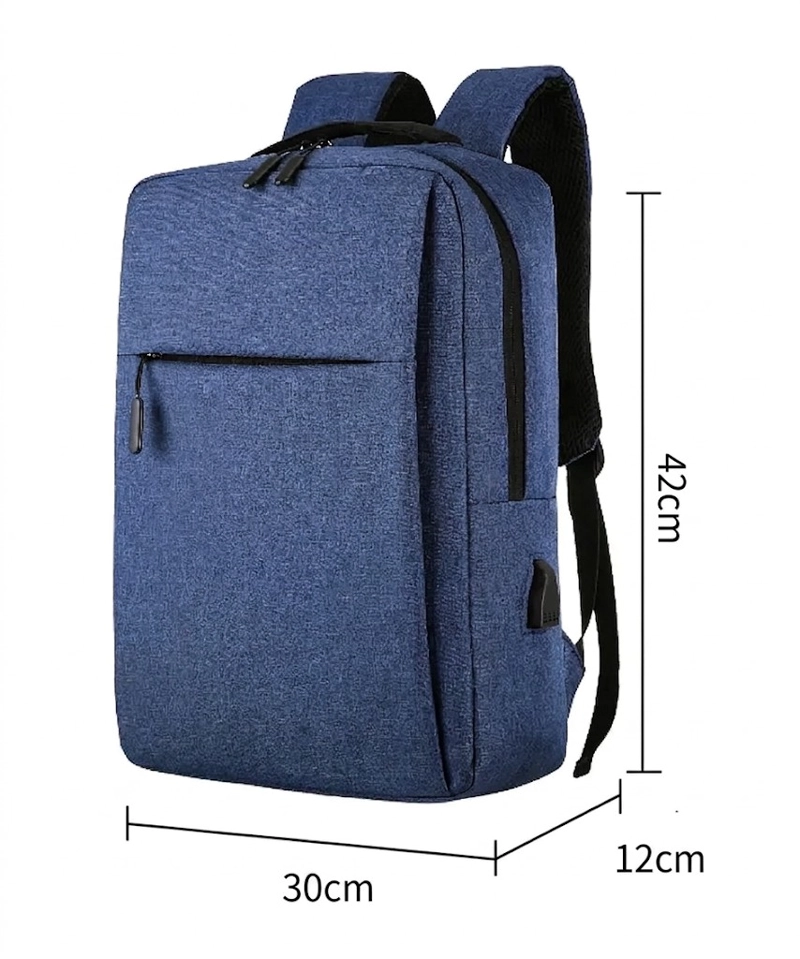MOCHILA NOTEBOOK IMPERMEABLE PARA PORTATIL CON SALIDA USB - 2