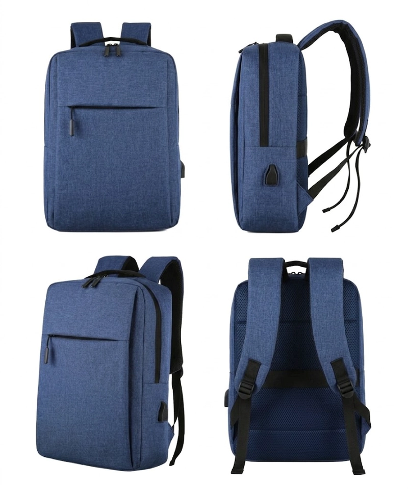 MOCHILA NOTEBOOK IMPERMEABLE PARA PORTATIL CON SALIDA USB - 6
