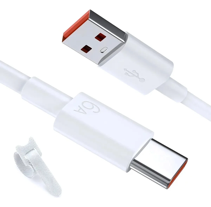 CABLE DE DATOS USB A C COLOR BLANCO - 5