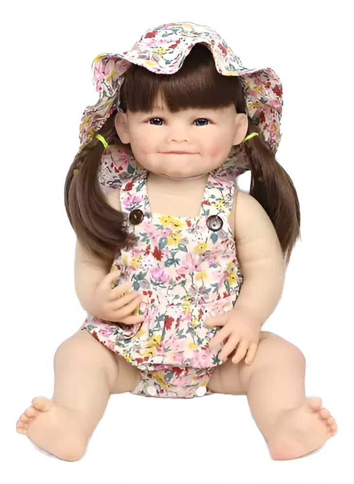MUÑECA BEBÉ REBORN REALISTA DE SILICONA - 1