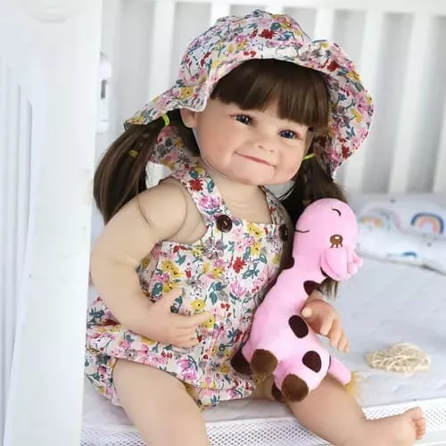 MUÑECA BEBÉ REBORN REALISTA DE SILICONA - 2