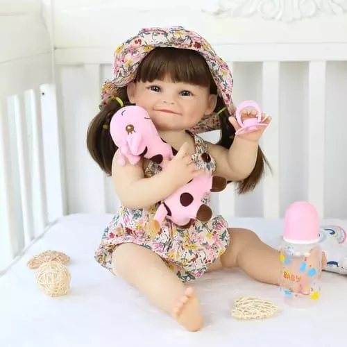 MUÑECA BEBÉ REBORN REALISTA DE SILICONA - 3