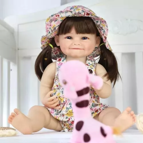 MUÑECA BEBÉ REBORN REALISTA DE SILICONA - 4