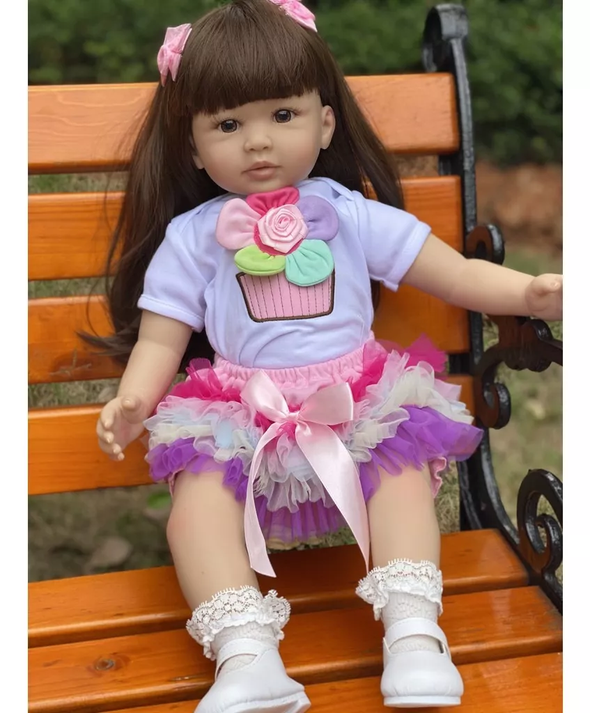 MUÑECA BEBÉ REBORN REALISTA DE SILICONA. - 2