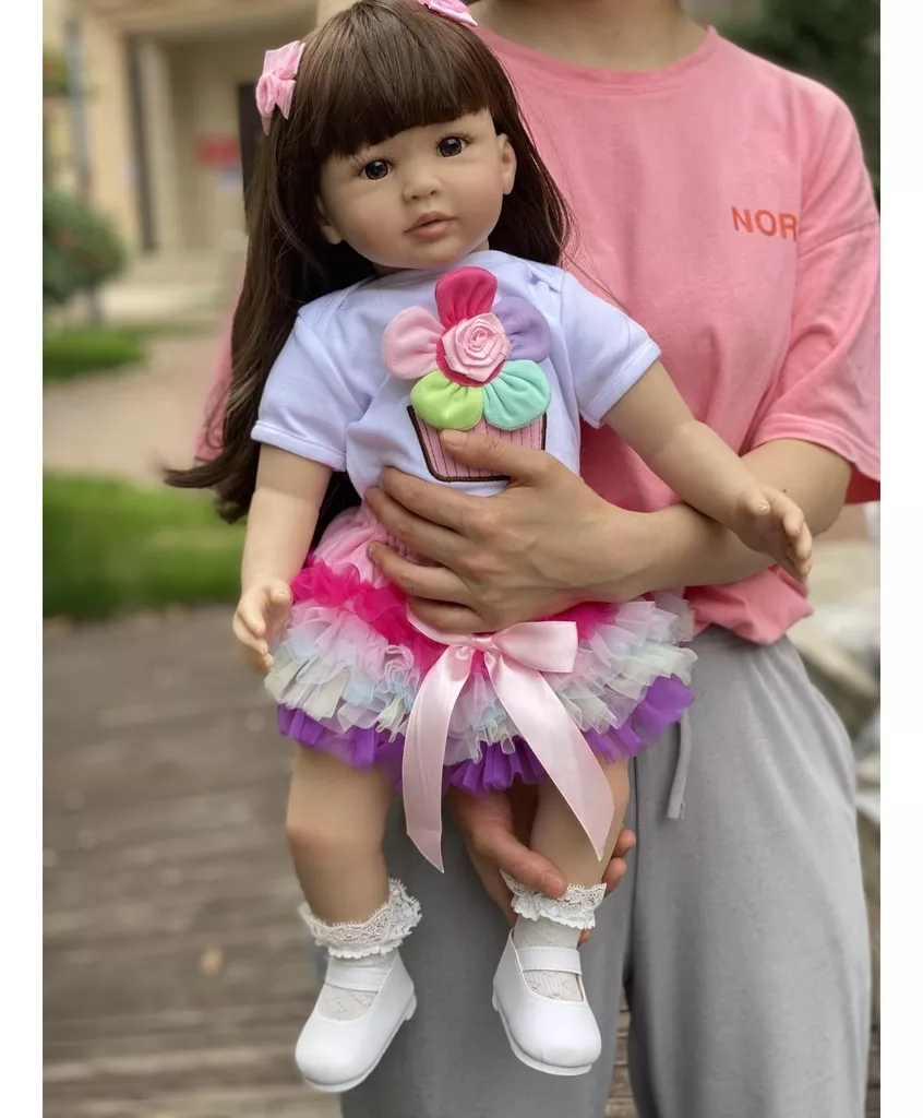 MUÑECA BEBÉ REBORN REALISTA DE SILICONA. - 4