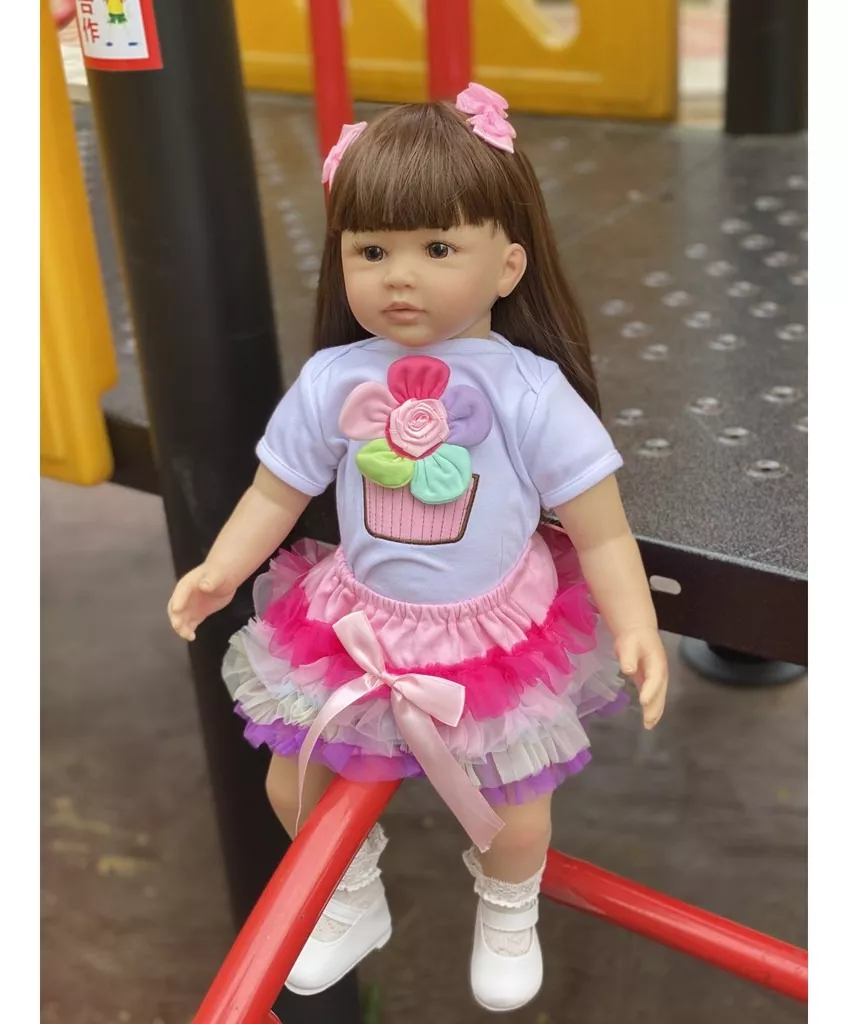 MUÑECA BEBÉ REBORN REALISTA DE SILICONA. - 5
