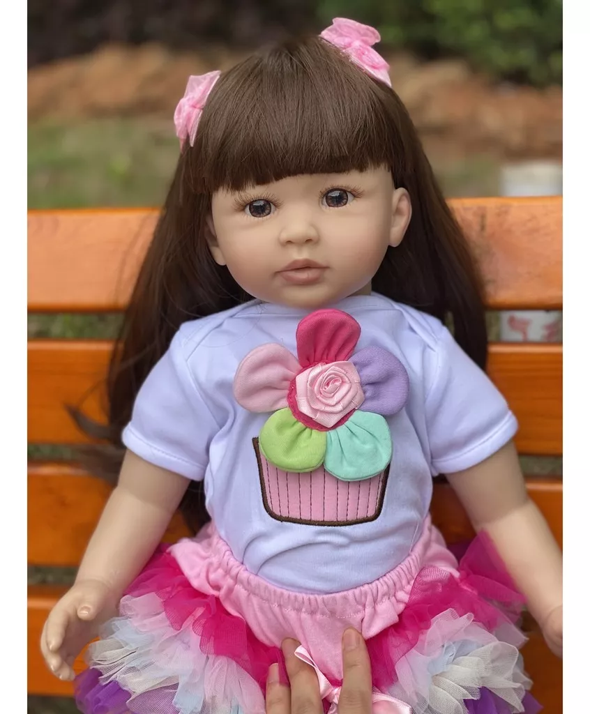 MUÑECA BEBÉ REBORN REALISTA DE SILICONA. - 6