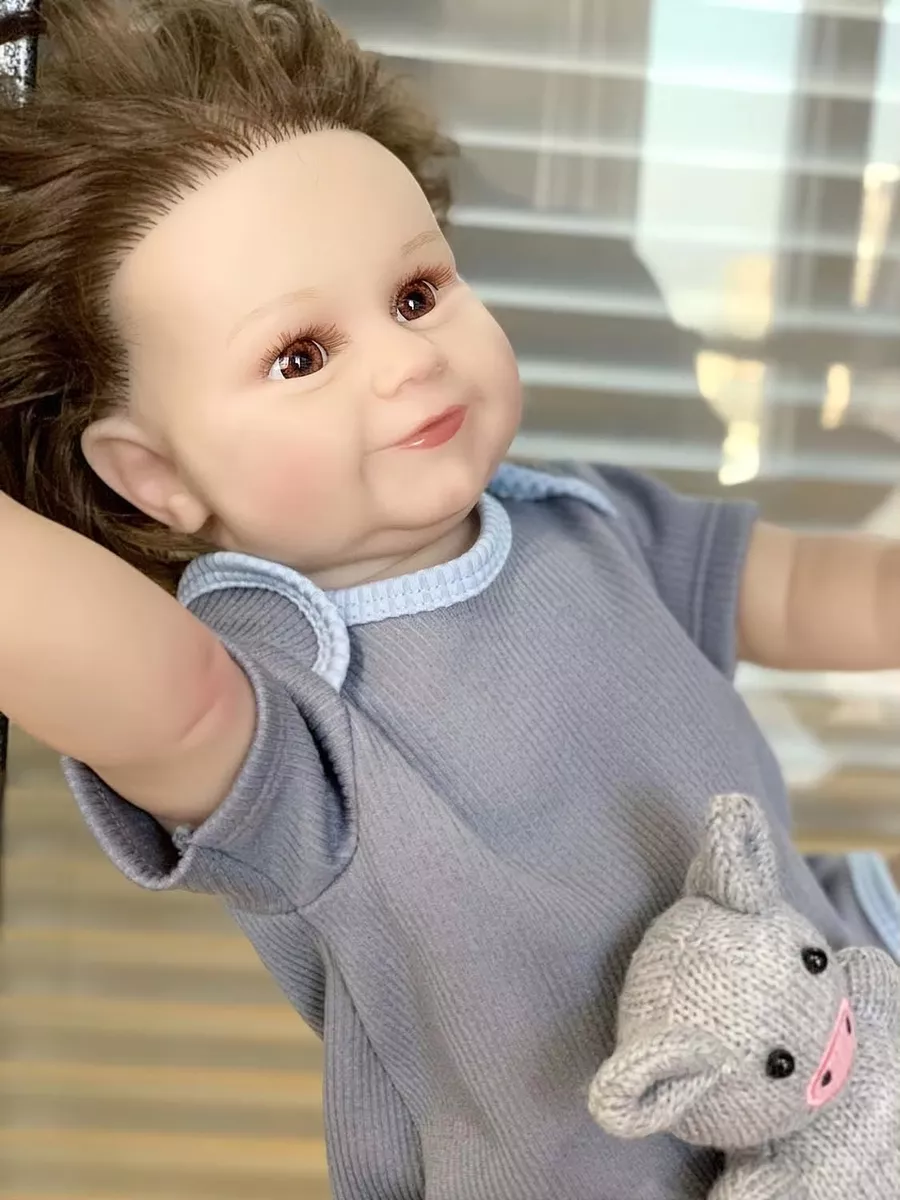 BEBÉ REBORN REALISTA CUERPO DE ALGODÓN. - 4