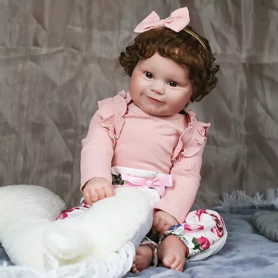 MUÑECA BEBÉ REBORN REALISTA DE SILICONA Y ALGODÓN - 4