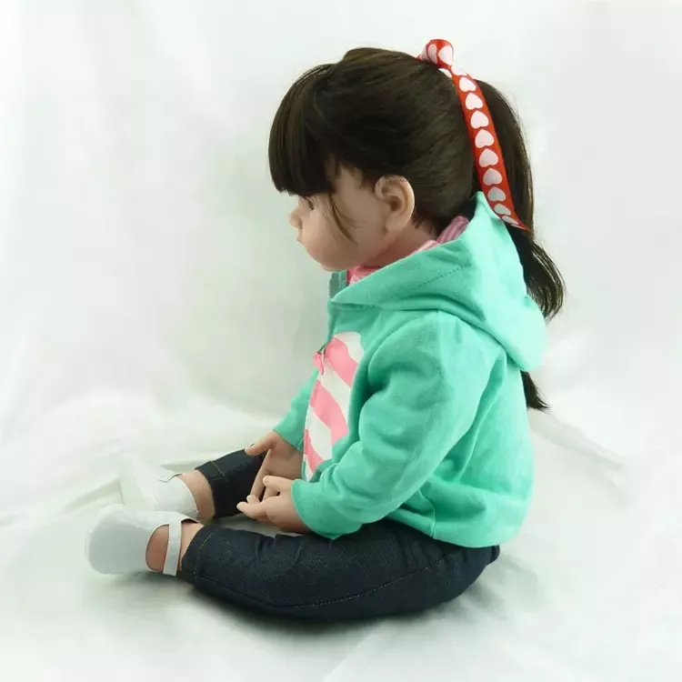 MUÑECA BEBÉ REBORN REALISTA DE SILICONA - 2