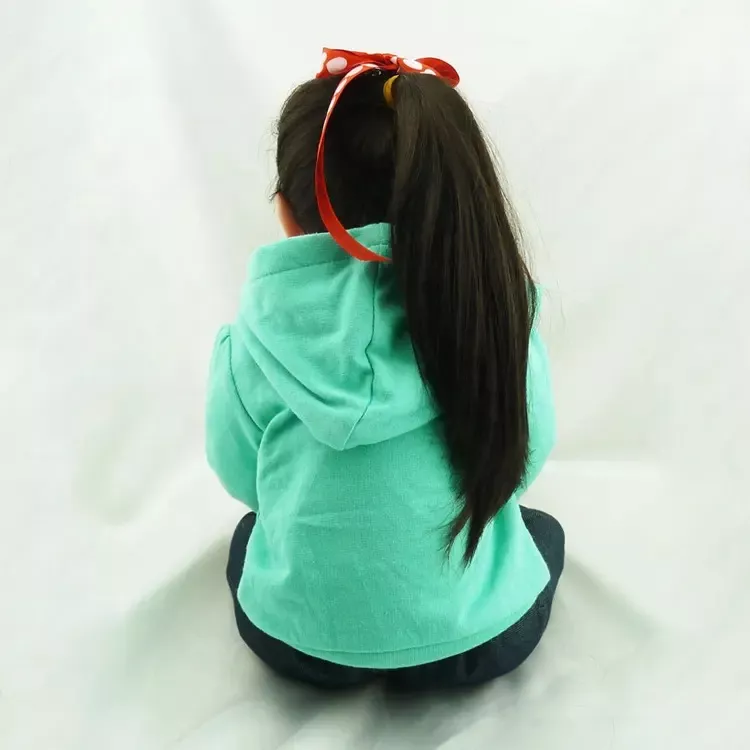 MUÑECA BEBÉ REBORN REALISTA DE SILICONA - 5