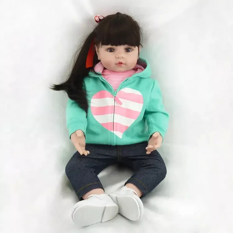 MUÑECA BEBÉ REBORN REALISTA DE SILICONA - 7