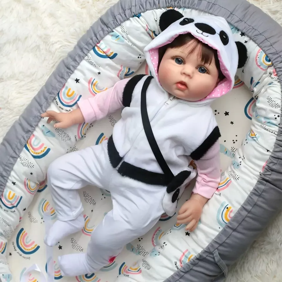 MUÑECA BEBÉ REBORN REALISTA DE SILICONA Y ALGODÓN - 4