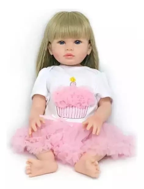 MUÑECA BEBÉ REBORN REALISTA DE SILICONA - 1