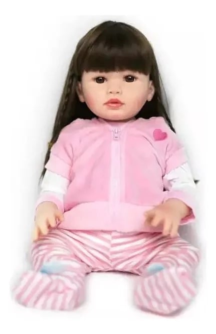 MUÑECA BEBÉ REBORN REALISTA DE SILICONA - 1