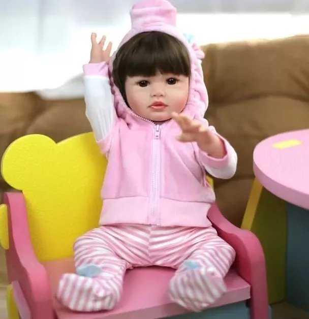 MUÑECA BEBÉ REBORN REALISTA DE SILICONA - 2