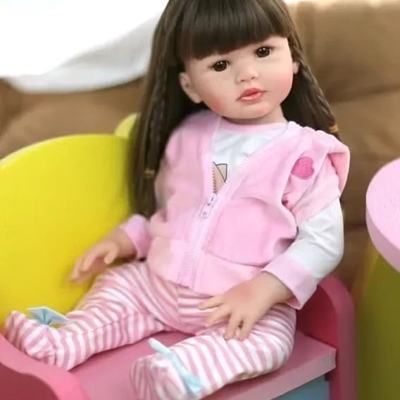 MUÑECA BEBÉ REBORN REALISTA DE SILICONA - 3