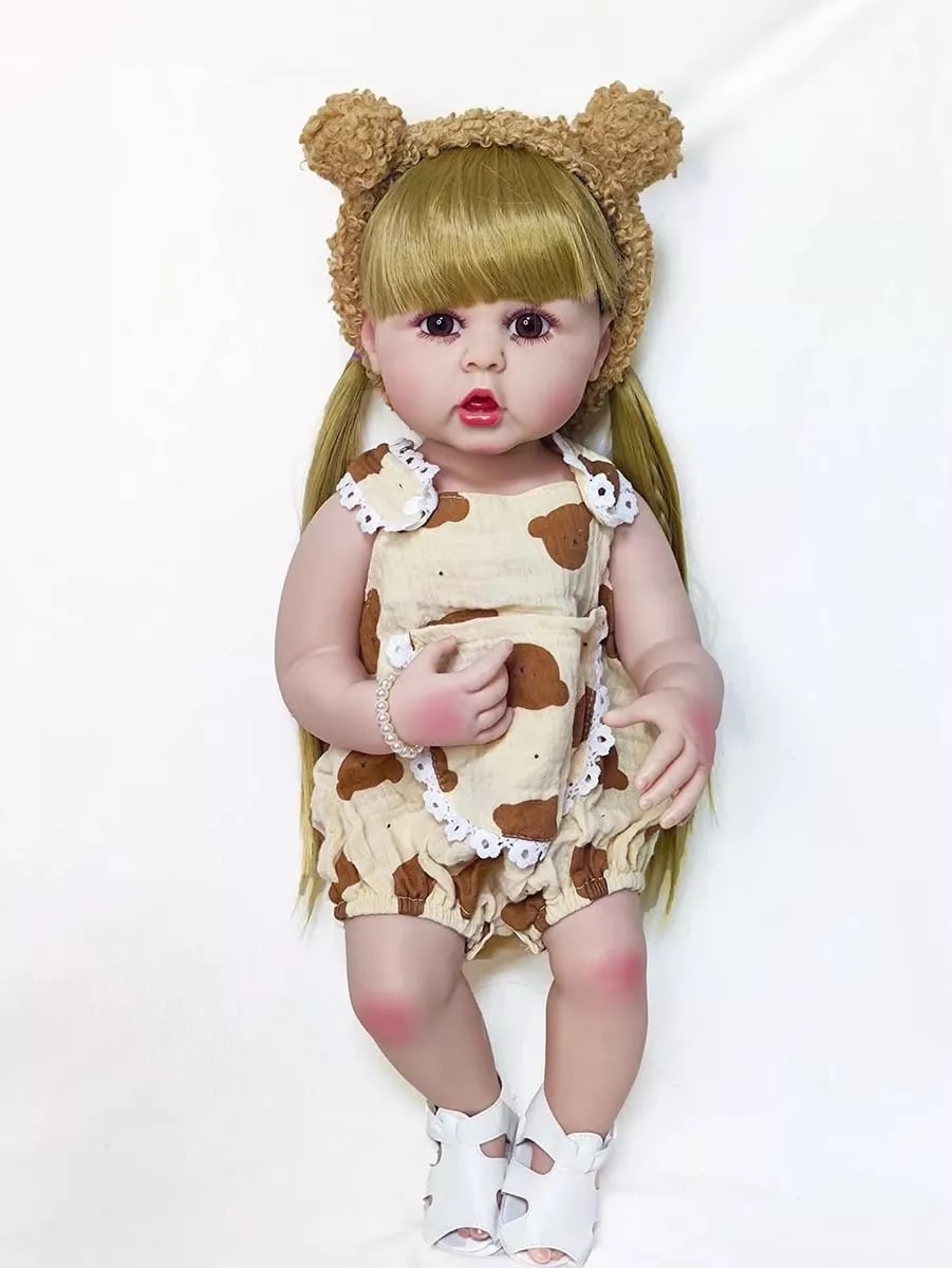 MUÑECA BEBÉ REBORN REALISTA DE SILICONA. - 2