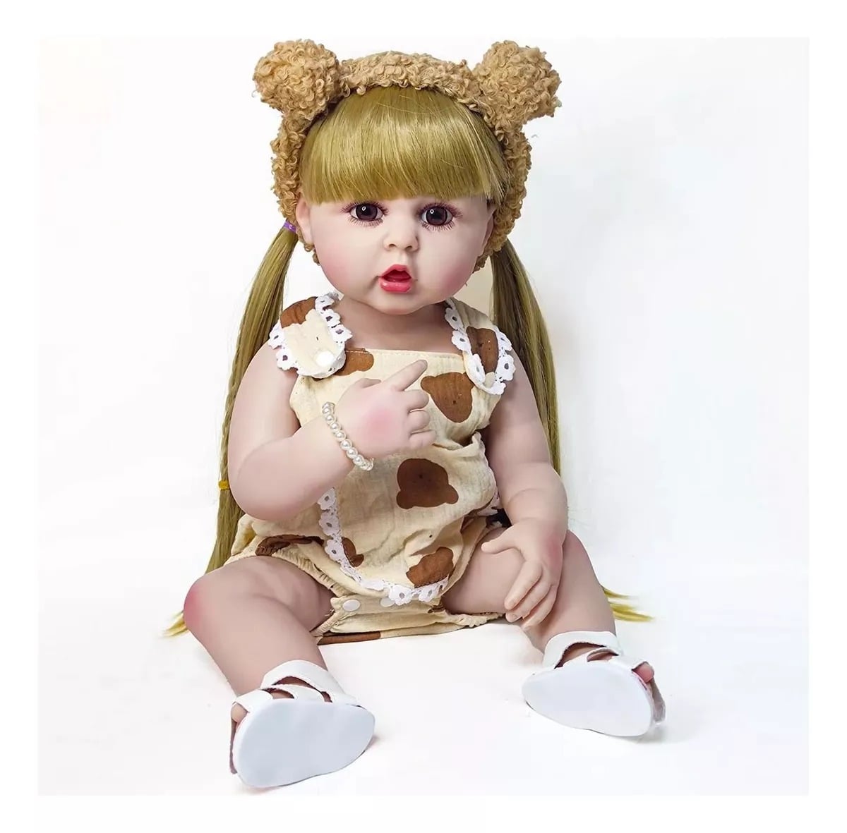 MUÑECA BEBÉ REBORN REALISTA DE SILICONA. - 3