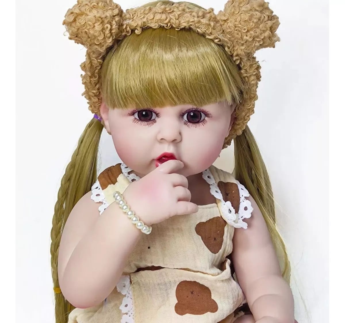 MUÑECA BEBÉ REBORN REALISTA DE SILICONA. - 4