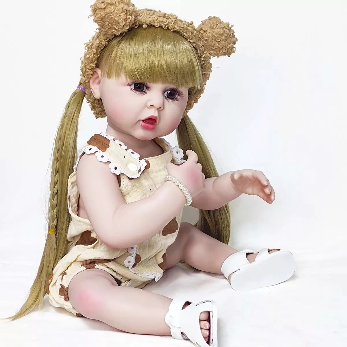 MUÑECA BEBÉ REBORN REALISTA DE SILICONA. - 5