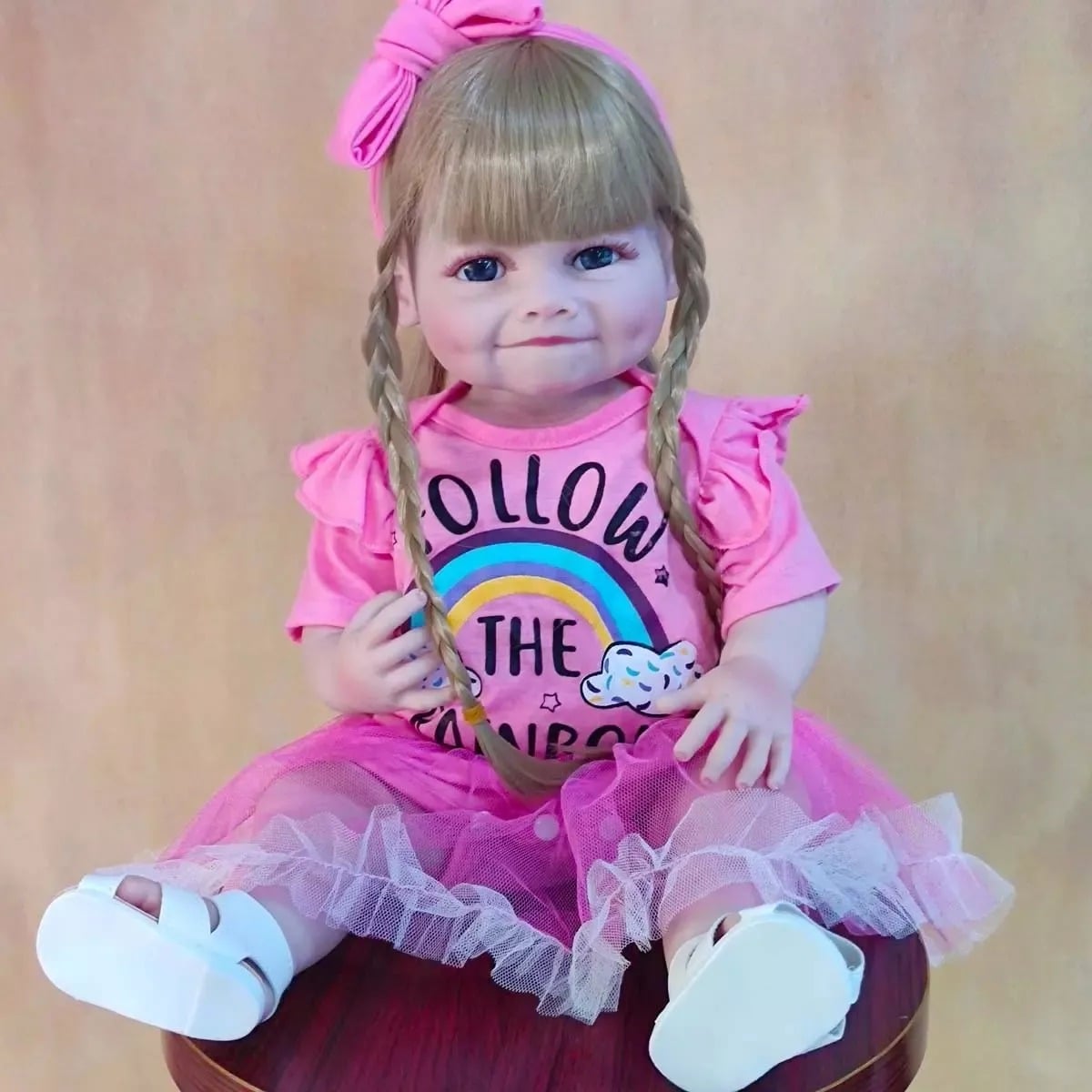 MUÑECA BEBÉ REBORN REALISTA CUERPO DE SILICONA - 4