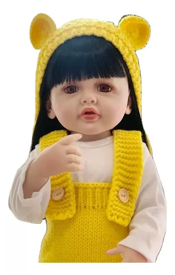 MUÑECA BEBÉ REBORN REALISTA DE SILICONA. - 1