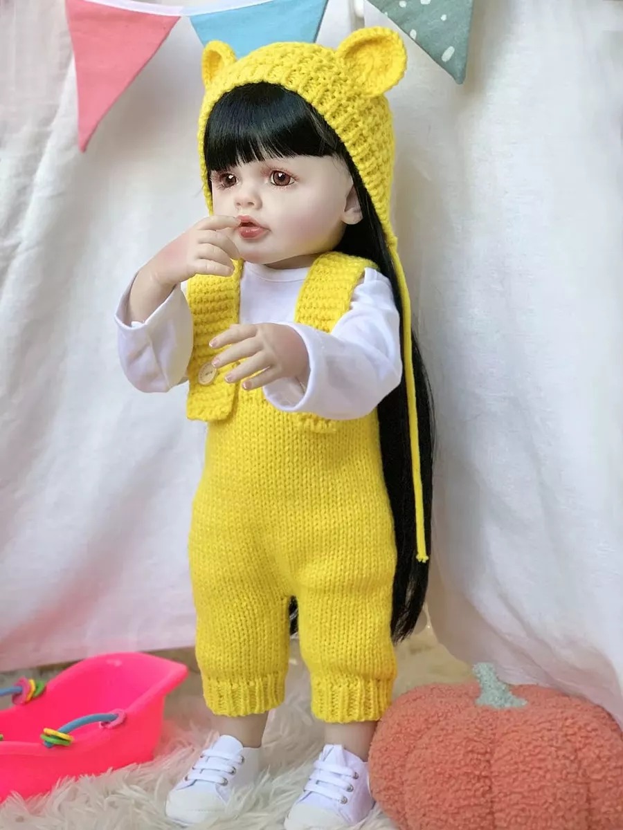 MUÑECA BEBÉ REBORN REALISTA DE SILICONA. - 2
