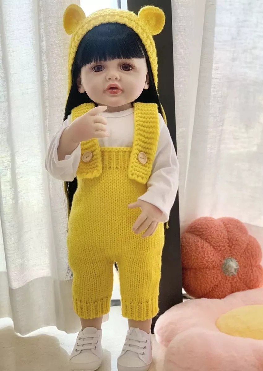 MUÑECA BEBÉ REBORN REALISTA DE SILICONA. - 3