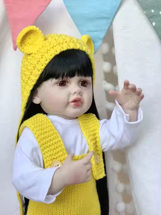 MUÑECA BEBÉ REBORN REALISTA DE SILICONA. - 4