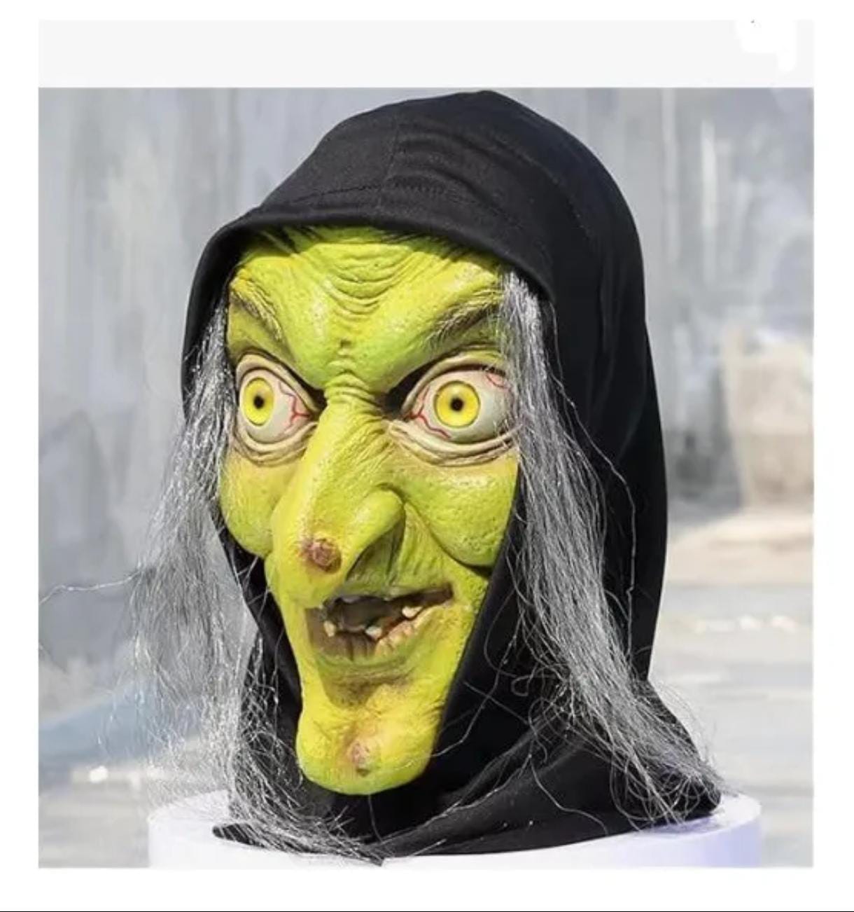 MÁSCARA HALLOWEEN BRUJA TERROR - 2
