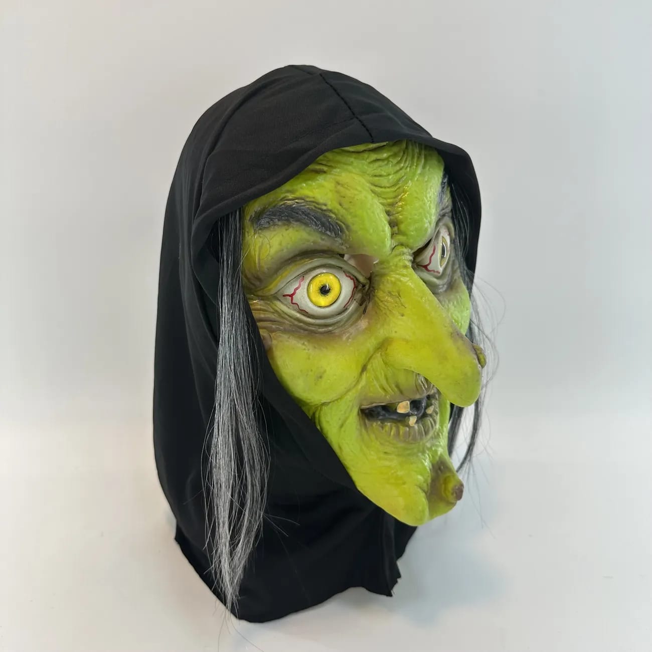 MÁSCARA HALLOWEEN BRUJA TERROR - 6