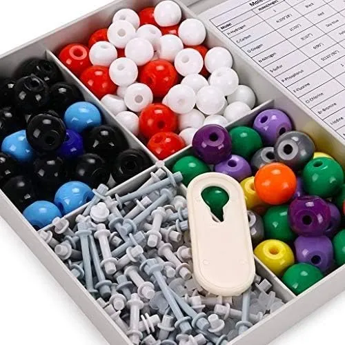 KIT DE ESTRUCTURA INORGÁNICA ORGÁNICA MOLECULAR DE 240 PIEZA - 4