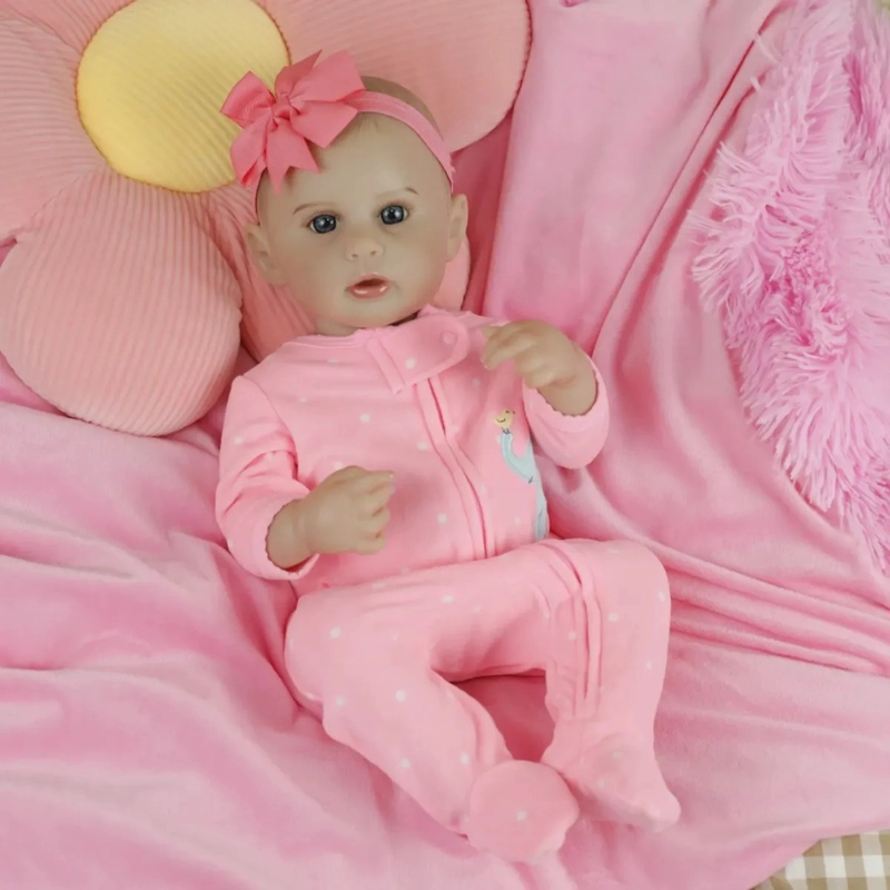 MUÑECA BEBE  REBORN REALISTA DE SILICONA - 1