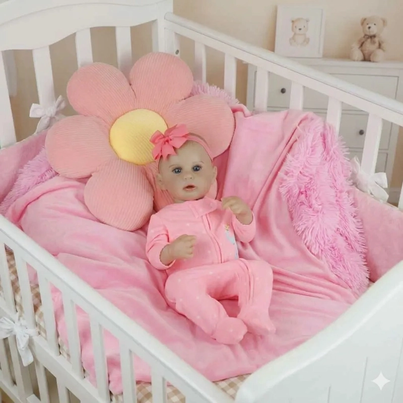 MUÑECA BEBE  REBORN REALISTA DE SILICONA - 2