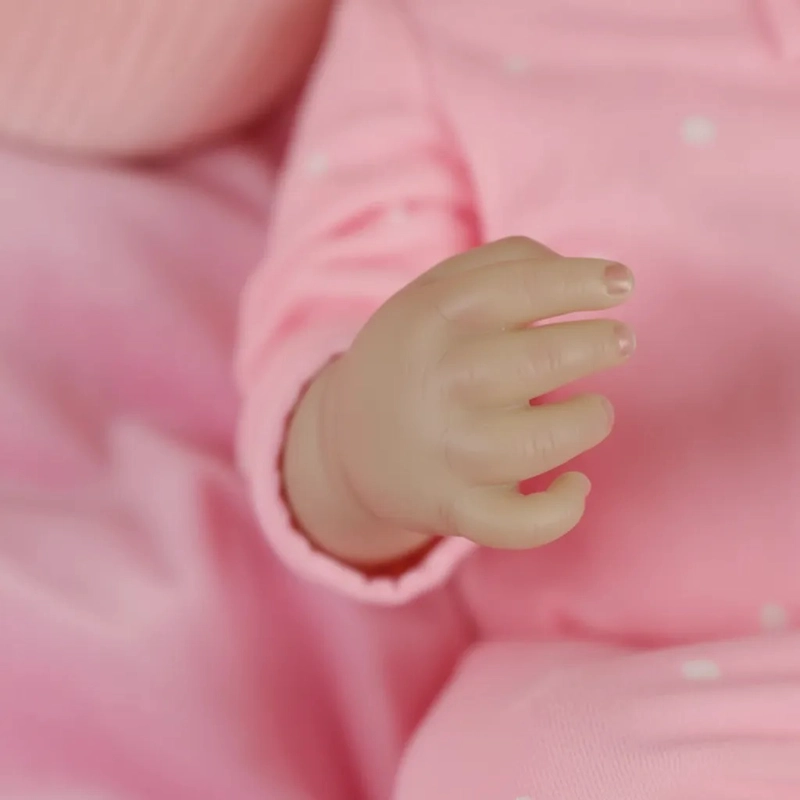 MUÑECA BEBE  REBORN REALISTA DE SILICONA - 5