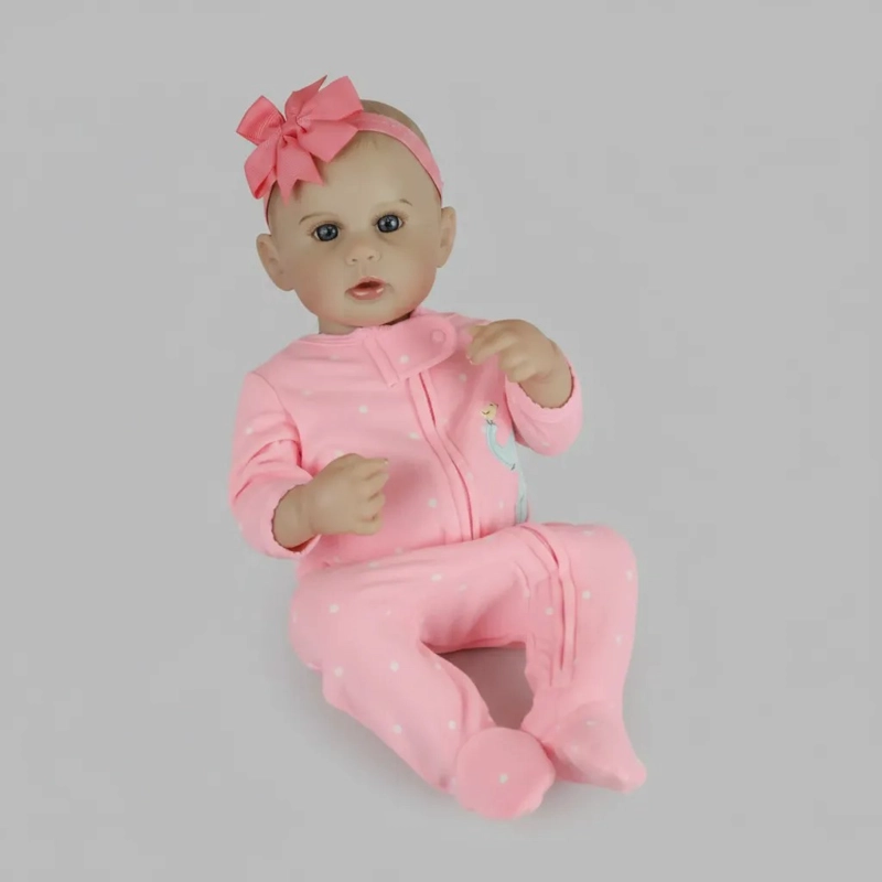 MUÑECA BEBE  REBORN REALISTA DE SILICONA - 6