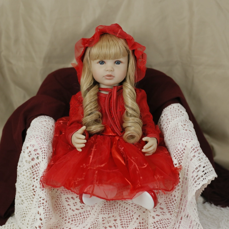 MUÑECA BEBE  REBORN REALISTA DE SILICONA 55 CM - 1