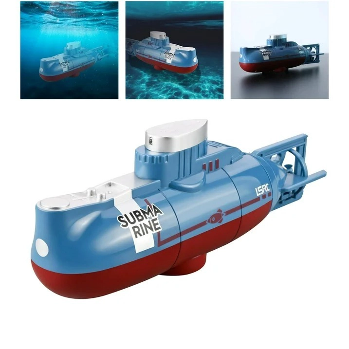 SUBMARINO CONTROL REMOTO RC DE 6 CANALES BAJO EL AGUA - 1