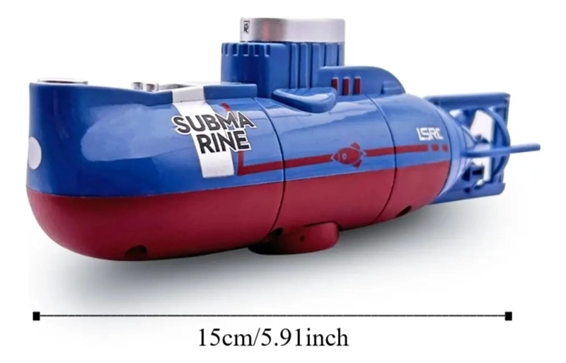 SUBMARINO CONTROL REMOTO RC DE 6 CANALES BAJO EL AGUA - 2