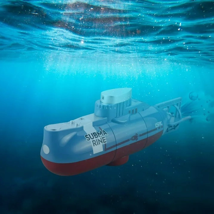 SUBMARINO CONTROL REMOTO RC DE 6 CANALES BAJO EL AGUA - 4