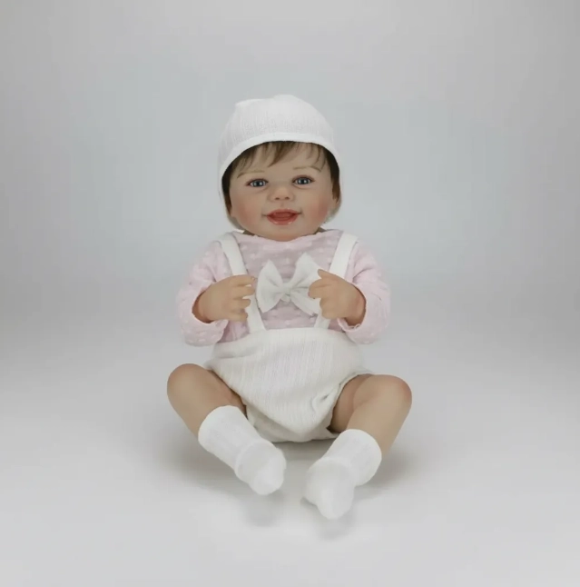 BEBE SILICONA RESBORN 48 CM NIÑA - 2