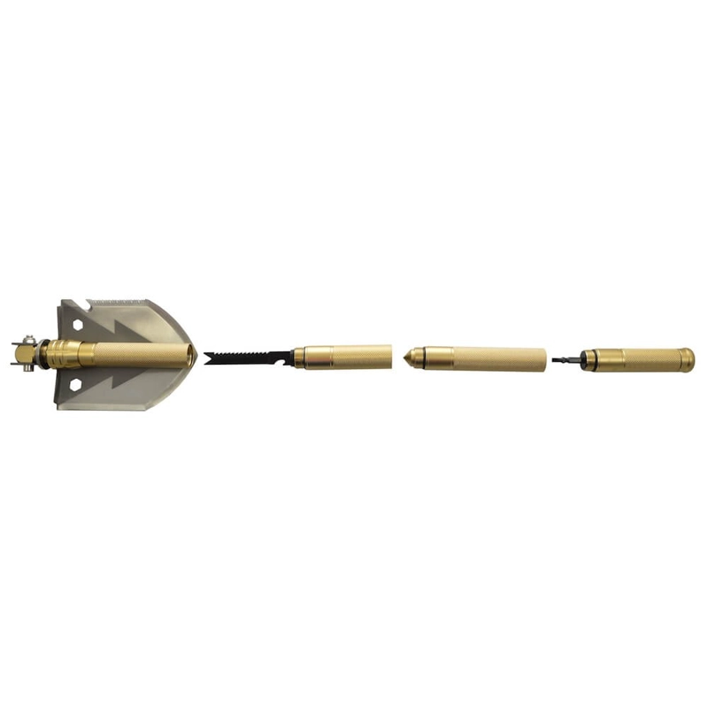 PALA PLEGABLE MULTIFUNCIONAL DORADA - 5