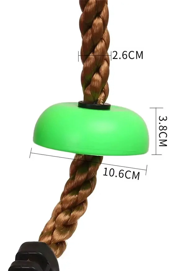 COLUMPIO MECEDOR CUERDA ESCALADA MULTICOLOR NIÑOS - 3