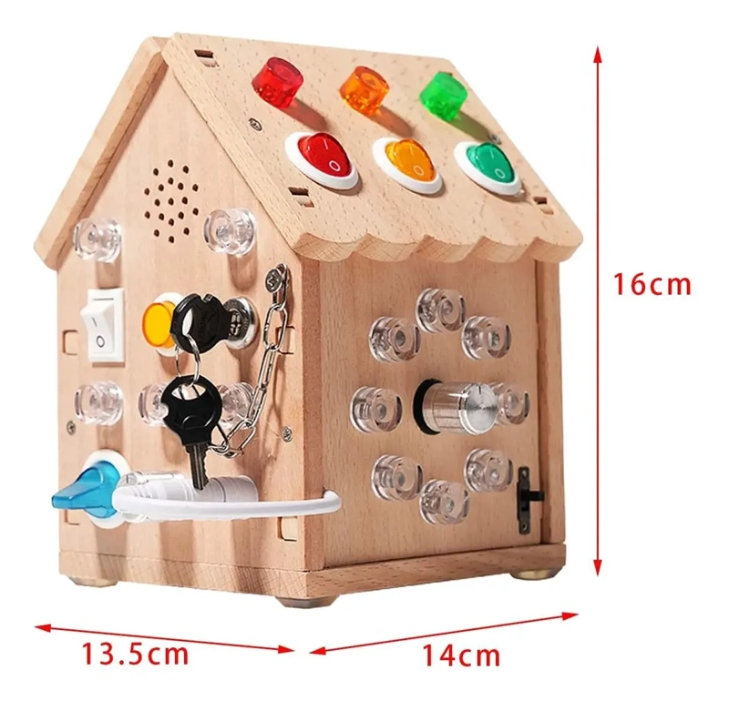 CUBO EDUCATIVO MONTESSORI DE MADERA - 2