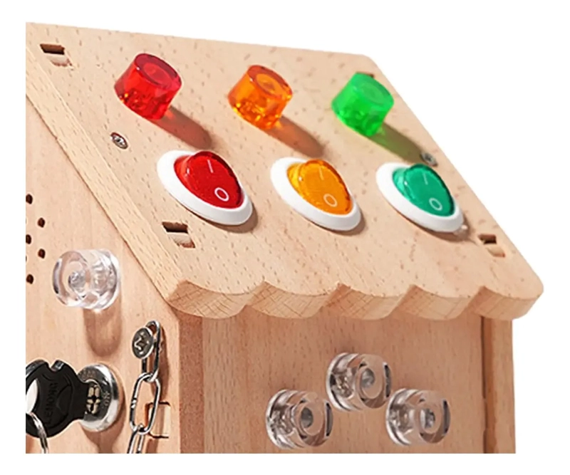 CUBO EDUCATIVO MONTESSORI DE MADERA - 3